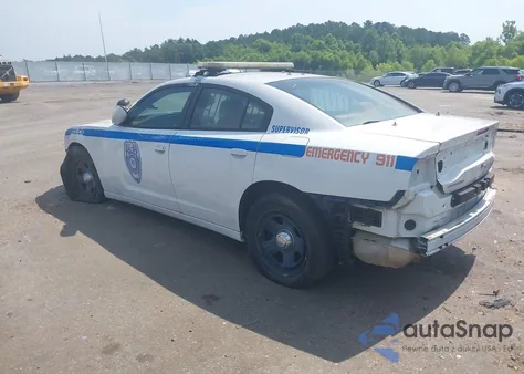 2011 Dodge Charger Police from USA, damaged, VIN 2B3CL1CT8BH539787